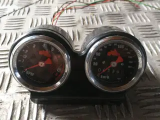 48 mm speedometer og omdr.