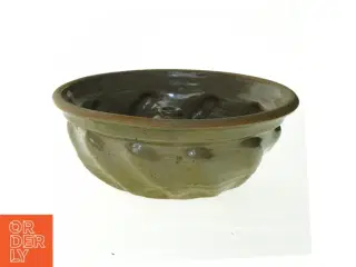 Keramik Kage rand form skål (str. 22 x 9 cm)