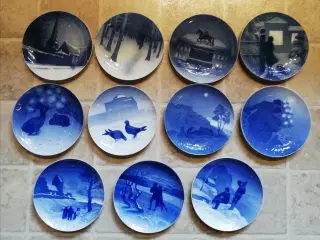 B&G juleplatter 1908-1928