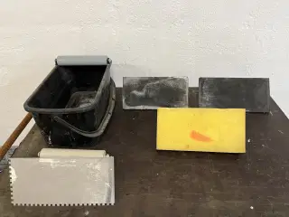 Tandspartel og Fuge værktøj.