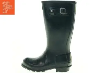 Sorte gummistøvler fra Hunter (str. 33)