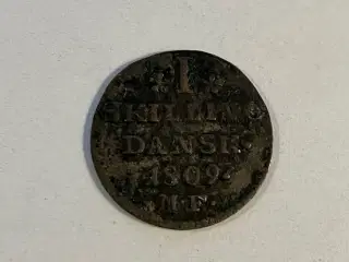 1 Skilling 1809 Danmark