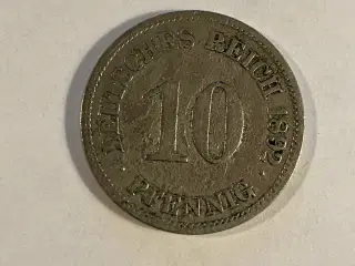 10 Pfennig Germany 1892