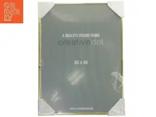 Billedramme i metal (str. 30 x 40 cm)