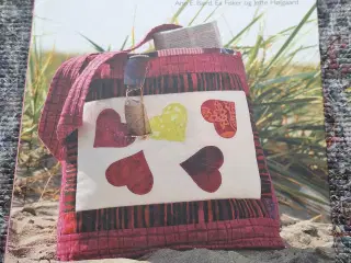 Hjerte patchwork bog sælges