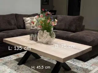 BODAHL nature vitrineskab, sofabord & tvbord