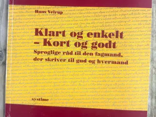 Klart og enkelt – Kort og godt, Hans Vejrup