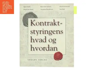 Kontraktstyringens hvad og hvordan (Bog)
