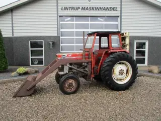 Massey Ferguson 165 Med Trucktårn og Frontlæsser