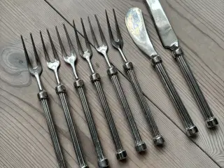 Retro antik sølvbestik