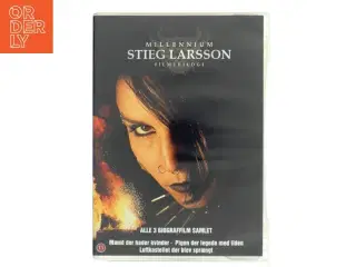 Millennium Stieg Larsson Film Trilogi (alle 3 film samlet) (DVD)