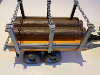 Legetøj traktor med vogn