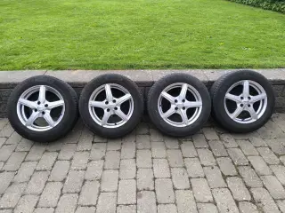Alufælge 4x100 Michelin 185/65-15