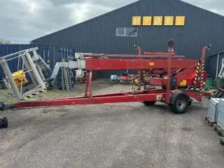 Denka DL21 Med selv træk, med drejebar alu kurv, drift batteri, Liften sælges nyt Lift godkendelse