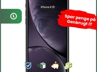 Apple iPhone XR 128GB (Sort) - Grade A - mobiltelefon