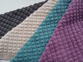 Håndstrikkede karklude