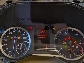 Mercedes Vito W447 Speedometer reparation