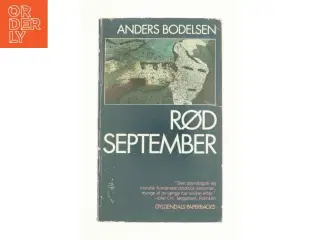 Rød september af Anders Bodelsen fra Bog