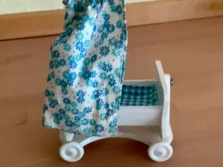 Dukkehus møbler vugge.