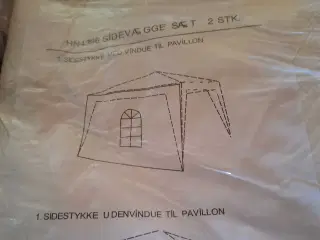 Pavillon 3x3 m  2 styk