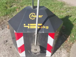 Vægtklods Hauer 450kg