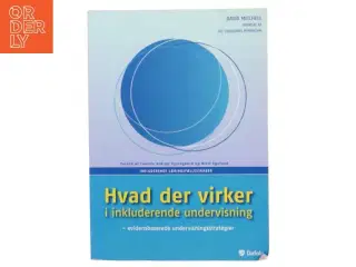 Hvad der virker i inkluderende undervisning : evidensbaserede undervisningsstrategier af David Mitchell (f. 1938) (Bog)