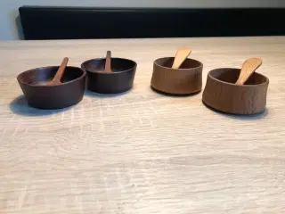 Div. saltkar i teak og palisander