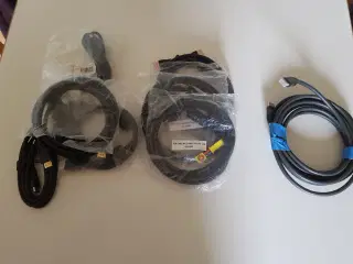 HDMI og scart kabler 20stk