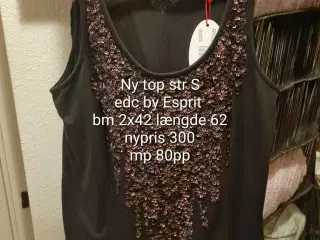 Ny sort top str S 36 EDC by Esprit 
