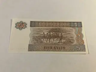 5 Kyats Myanmar