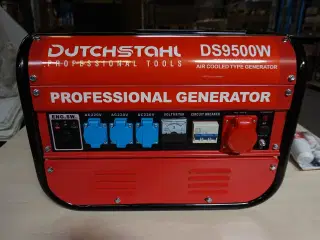 DutchStahl DS9500W Benzindrevet Generator