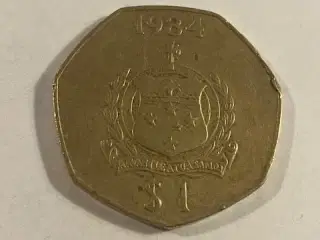 1 Dollar Samoa 1984