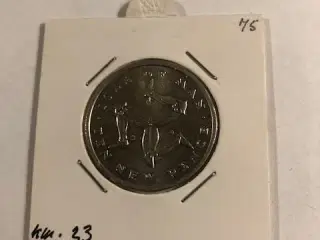 10 New Pence Isle of man 1975