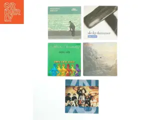 Samling af 7” Vinylsingler  (str. Ø. 17,5 cm)