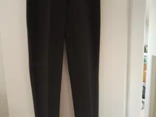 Elegante sorte bukser med stræk, størrelse 38