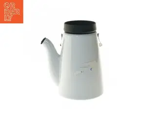 Hvid kande med hanke fra Eva Solo (str. Ø 14x21 cm)