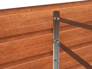Højbed 320x40x45 cm cortenstål rustfarvet