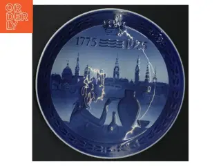 Jubilæumsplatte fra Royal Copenhagen
