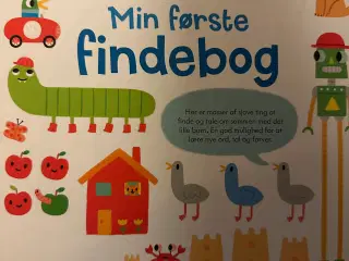 Børnebog Min første findebog