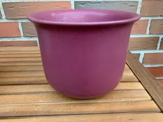 Urtepotteskjuler - vinrød - retro