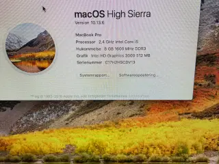 MacBook pro 8,1