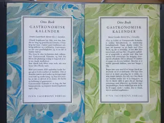 GASTRONOMISK KALENDER 1-4 * Otto Bock