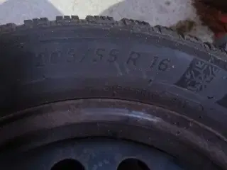 Vinterhjul Bridgestone 205x55x16 5x114,3