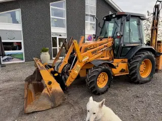 Case 580 Super LE VOLVO BM SKIFTE, 4IEN SKOVL, SKOVLSÆT BAG