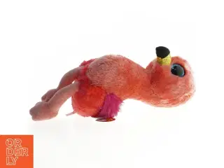 Plys flamingobamse (str. 34x16 cm)