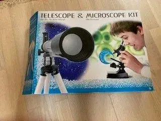 Telescope og mikroscope kit