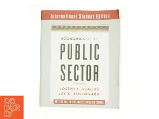 Economics of the Public Sector (Bog)