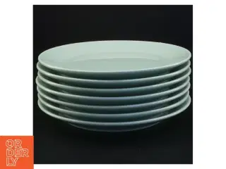 7 Porcelænstallerkener fra IKEA (str. Diameter 19 cm)