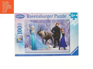 Frozen puslespil 100 brikker fra Ravensburger (str. 100 brikker 49x36 cm)