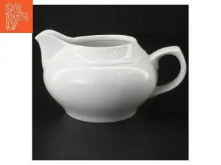 Hvid flødekande (str. Ø 12 cm)